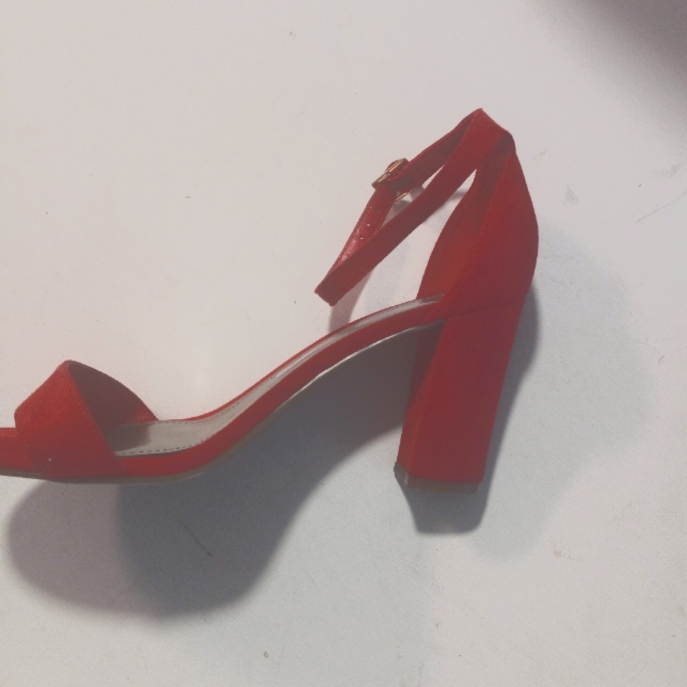 Worthington chunky strap heels